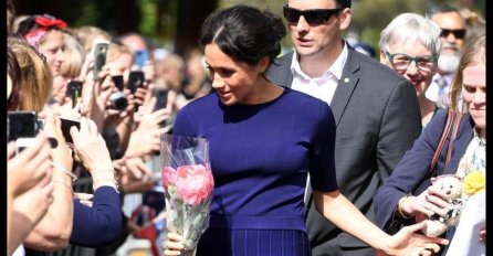 MEGHAN POKAZALA ZADNJICU U PROVIDNOJ SUKNJI, BRITANCI BIJESNI: Kad pogledate DOLJE, sve će vam biti jasno (FOTO)