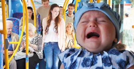 Beba je plakala bez prestanka u autobusu, kada vidite šta je vozač uradio, ostaćete bez teksta