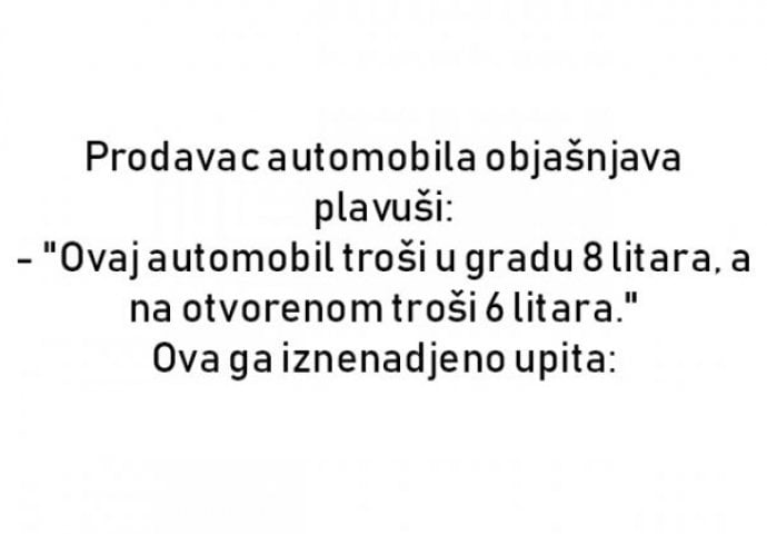 VIC : Plavuša kupuje automobil