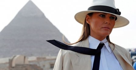 DA VAM SE ZAVRTI U GLAVI OD CIFRE: Evo koliko Melania Trump potrošila novca u Egiptu!