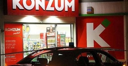 ZENICA: Naoružane osobe opljačkale Konzum u naselju Odmut