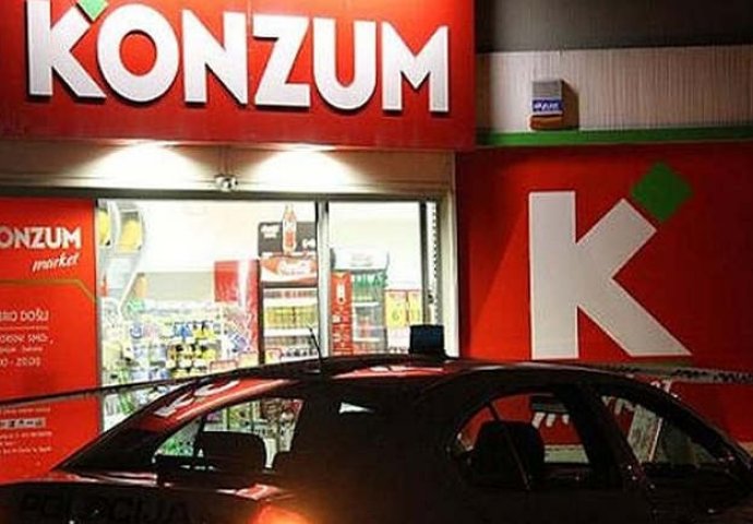 ZENICA: Naoružane osobe opljačkale Konzum u naselju Odmut