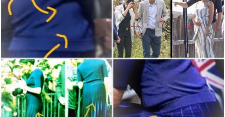 MEGHAN MARKLE UOPŠTE NIJE TRUDNA, SKANDAL TRESE BRITANIJU: Nosi umjetni stomak, pogledajte ove detalje 