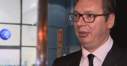 ALBANSKA NOVINARKA PRIŠLA VUČIĆU I POSTAVILA MU BEZOBRAZNO PITANJE: Problijedio je, a onda BRUTALNO ODGOVORIO!