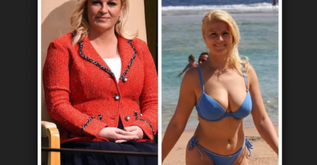 NEVIĐENI GAF KOLINDE U PARIZU: Pogledajte šta je predsjednica nosila na nogama, DA LI JE IMALA OGLEDALO?