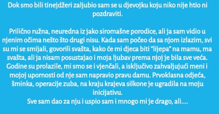 "Dok smo bili tinejdžeri zaljubio sam se u djevojku koju niko nije htio"