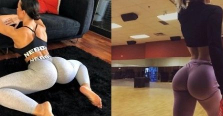 Poziranje u uskim tajicama muškarce ostavilo bez teksta, a tek da vidite broj 14! (FOTO)