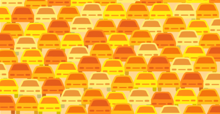 SVI SE MUČE, ALI NIKO NE MOŽE PRONAĆI TAXI MEĐU AUTOMOBILIMA: Možete li ga vi pronaći?