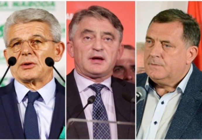 Dodik, Džaferović i Komšić danas polažu zakletvu