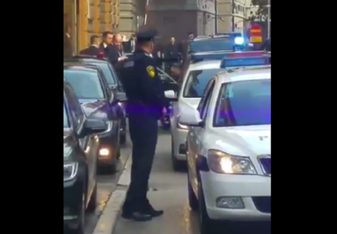 POLICIJA OPKOLILA PREDSJEDNIŠTVO, SVE JE BLOKIRANO: Pogledajte kako su dočekali Dodika u Sarajevu 