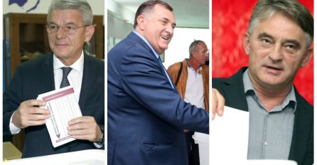 Dodik, Komšić i Džaferović položili zakletvu u Predsjedništvu BiH