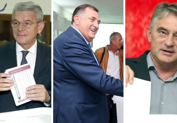 Dodik, Komšić i Džaferović položili zakletvu u Predsjedništvu BiH