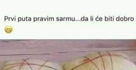 PRVI PUT JE SMOTALA SARMU i pitala za UTISKE: Ljudi su POPADALI OD SMIJEHA  kada su OVO vidjeli!