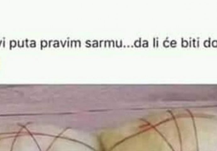 PRVI PUT JE SMOTALA SARMU i pitala za UTISKE: Ljudi su POPADALI OD SMIJEHA  kada su OVO vidjeli!