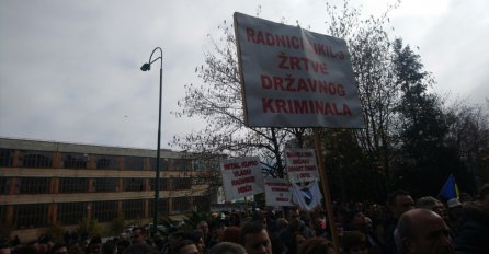 Završen protest radnika GIKIL-a u Sarajevu