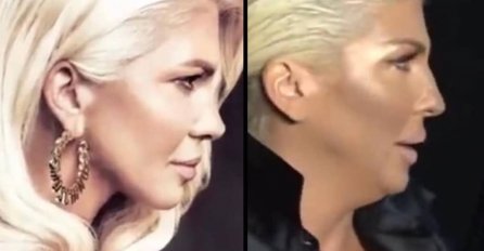 KOLIKA JE ZAPRAVO KARLEUŠINA ZADNJICA: Uporedli fotografije prije i poslije FOTOŠOPA i razlika je OGROMNA!