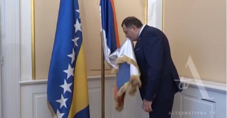 SKANDAL ZBOG SRPSKE ZASTAVE U PREDSJEDNIŠTVU BiH: Komšić će prijaviti Dodika (VIDEO)