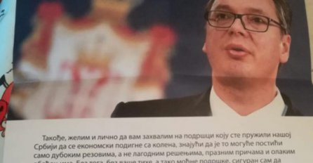 BAKA LJUBICA DOBILA PISMO OD VUČIĆA: Pogledala u sanduče,nije mogla doći sebi od šoka, evo šta u njemu piše! (FOTO)