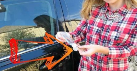 ONA JE NEŠTO STAVILA NA KLJUČ OD AUTA: I vi ćete odmah uraditi isto (VIDEO) 