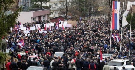 Održan protest u Kosovskoj Mitrovici