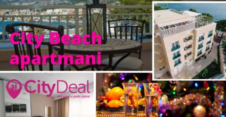 Dočekajte NOVU GODINU u predivnoj Makarskoj i udobnim apartmanima City Beach!