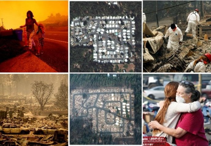 KALFORNIJA BROJI MRTVE: 88 poginulo, 203 nestalo u katastrofalnom požaru