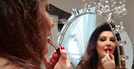 KAKVO RAZOČARENJE, DOŠLA U CRNOJ HALJINI KAO BUGARSKA PJEVAČICA: Dragana Mirković nikad ovako nije izgledala (FOTO)