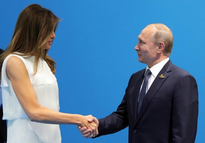 MELANIJU ISPROZIVALI DA JE FLERTOVALA SA PUTINOM: A onda on ZAGRMIO i poručio im JEDNU STVAR (FOTO)