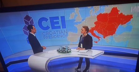 OSRAMOTILI SE PRED SVIMA: Iza leđa ministrice vanjskih poslova Hrvatske osvanulo OVO! (FOTO)