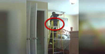 Žena sakrila kameru u svojoj spavaćoj sobi i uhvatila majstora kako radi OVU gadost: A onda ju je njegov odgovor totalno IZLUDIO