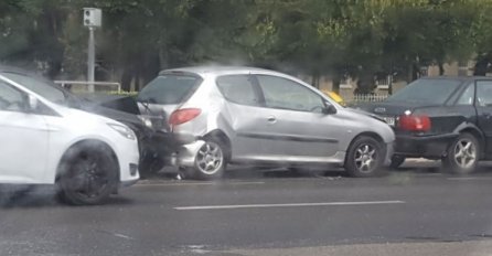 Lančani sudar na autoputu kod Sarajeva