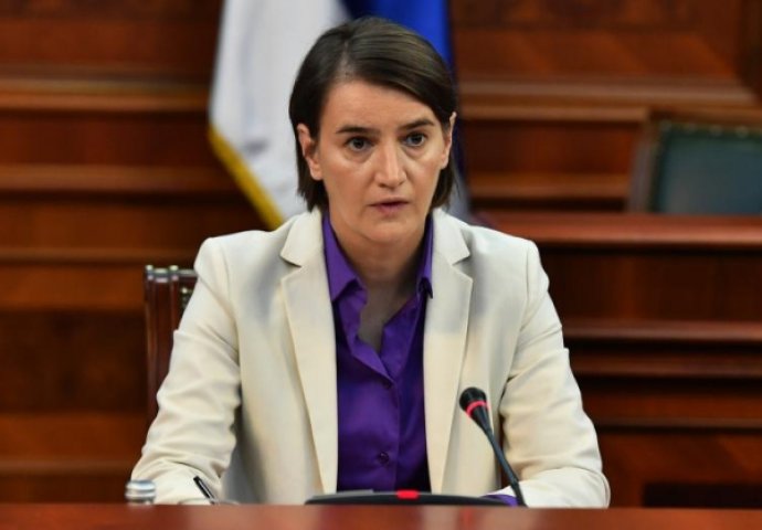 Srbijanska premijerka: Ako Kosovo osnuje vojsku, mi ćemo vojno intervenisati