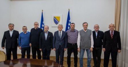 Džaferović primio predstavnike Udruženja generala BiH