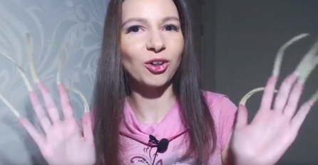 IMA NOKTE DUGE 12 CENTIMETARA: Svi se pitaju kako ide u WC,  a sada je svima otkrila TAJNU! (VIDEO)