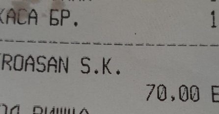 KUPIO JE VIRŠLU U PEKARI: Kad je vidio fiskalni račun nije mogao sebi doći! (FOTO)