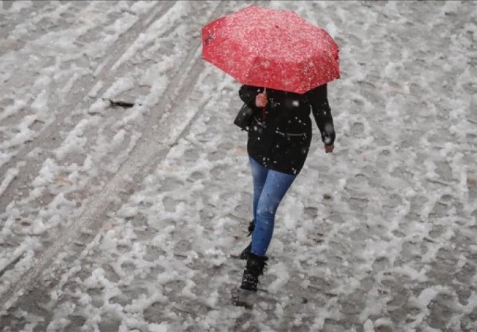 U Bosni susnježica ili snijeg, u Hercegovini kiša
