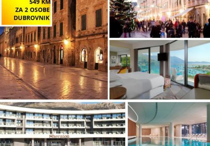 Nezaboravni doček Nove godine u Dubrovniku u ekskluzivnom hotelu Sheraton 5*!
