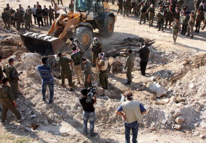 SIRIJA: Pronađeno sedam masovnih grobnica