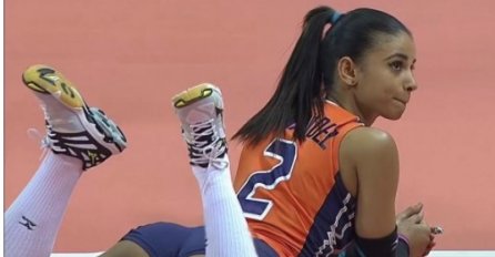KAŽU DA JE NAJZGODNIJA ODBOJKAŠICA NA SVIJETU ! Kada vidite donji dio slike shvatit ćete zašto