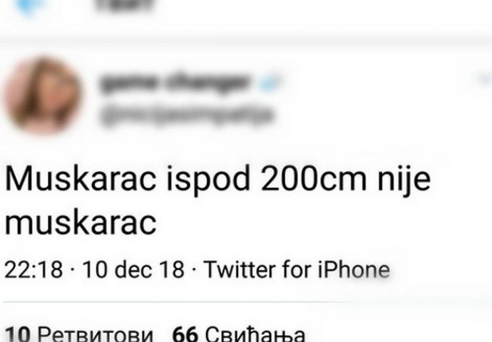 OBJAVILA JE OVO NA TWITTER, A ONDA JE KRENULA LAVINA KOMENTARA: Nakon ovoga svi su ušutjeli! (FOTO)