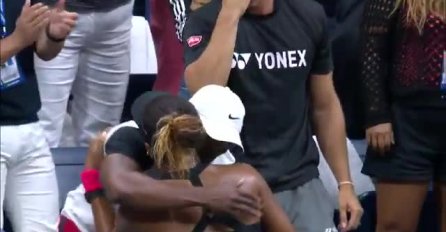 U zagrljaju Srbina zaplakala nakon što je osvojila US Open: On joj je donio titulu, i to protiv Serene sa kojom je spavao! (VIDEO)