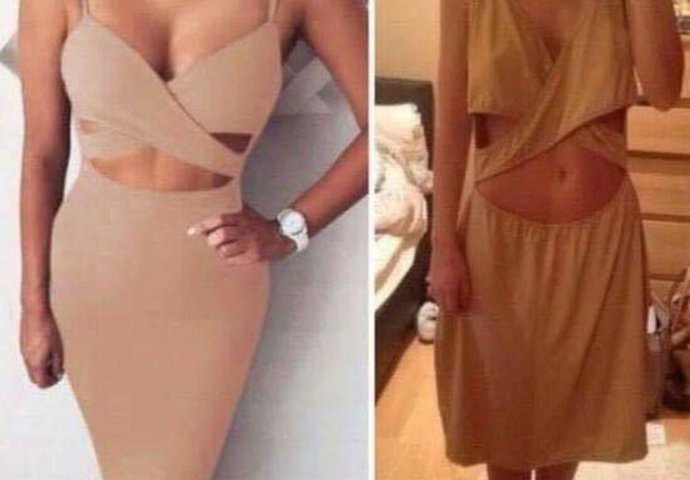 NE IZGLEDA BAŠ KAO NA SLICI! Fotografije koje pokazuju grozna iskustva kupovine preko interneta!