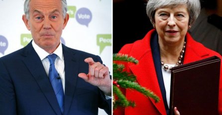 Tony Blair i Theresa May napadaju se zbog Brexita