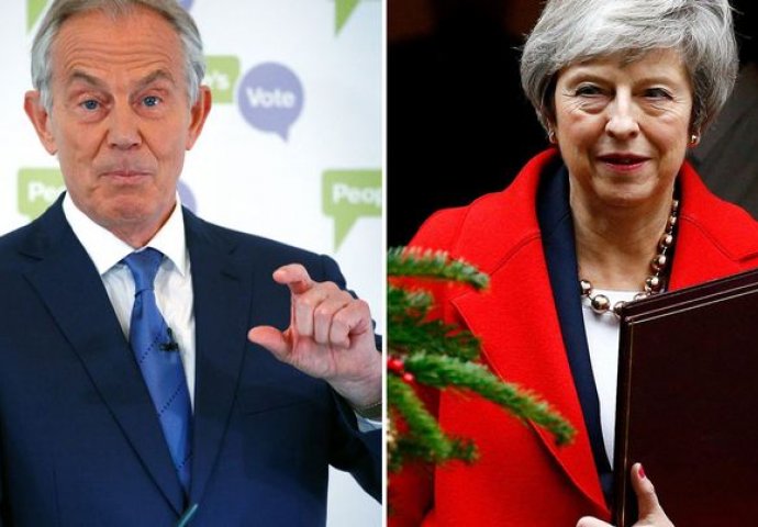 Tony Blair i Theresa May napadaju se zbog Brexita