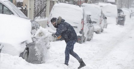 Polarni talas hladnoće širi se iznad BiH, meteoalarm upaljen za cijelu zemlju