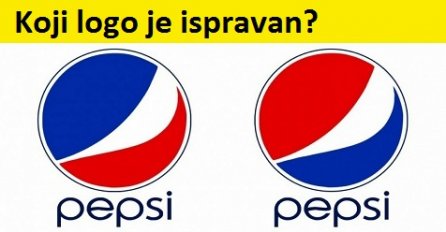 KOJI LOGO JE ISPRAVAN? Ovaj test će vam otkriti koliko vam je dobra memorija