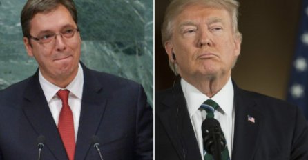 TRUMP VUČIĆU: Bila bi šteta propustiti priliku za mir