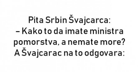 VIC: Razgovaraju Srbin i Švicarac