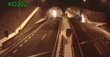 KAMERA ISPRED TUNELA SNIMILA PRIZOR KOJI LEDI KRV U ŽILAMA: Kako mu je to uspjelo? (VIDEO)