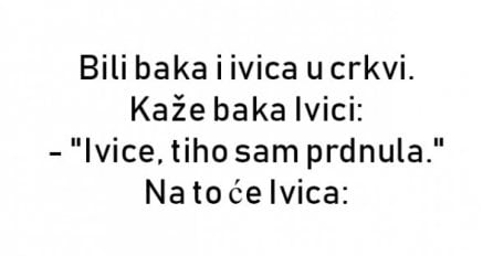 VIC : Baka i Ivica u crkvi